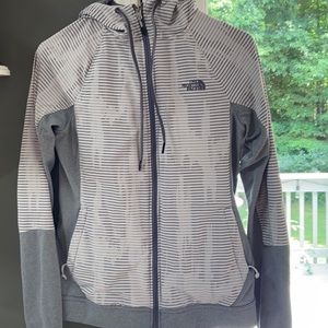North Face zip sweatshirt